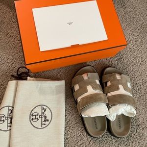 Hermes Chypre sandals